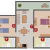Kit Sistema de Calefacción eléctrica wifi para departamentos de 75m2