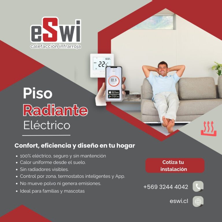 Calefacción infrarroja eficiente para hogares y empresas