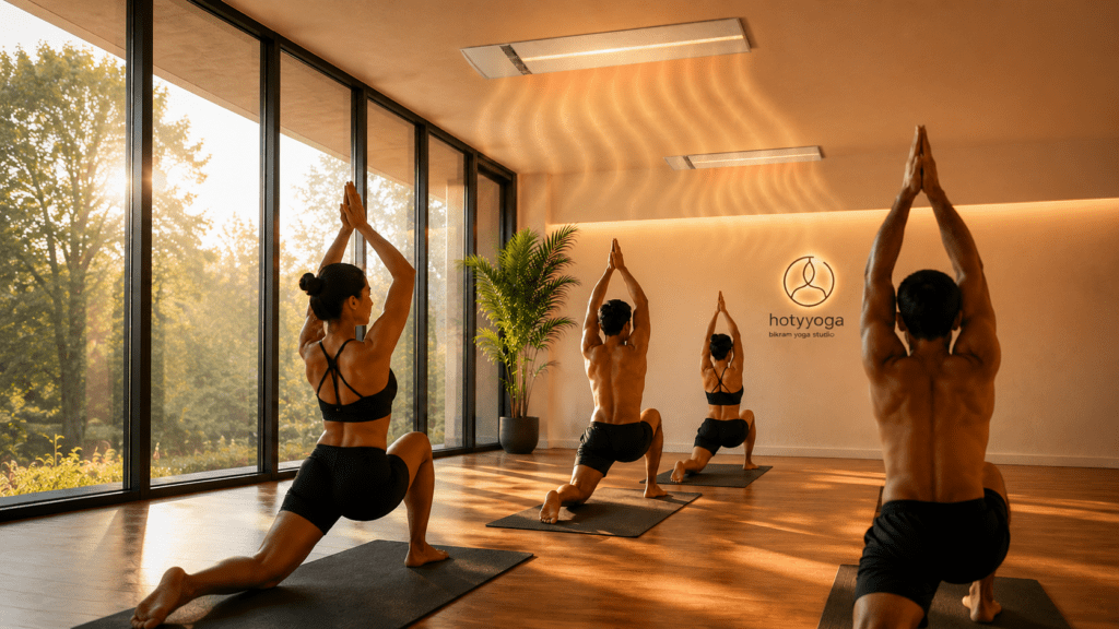 Calefacción Infrarroja para Hot Yoga y Bikram Yoga en Chile