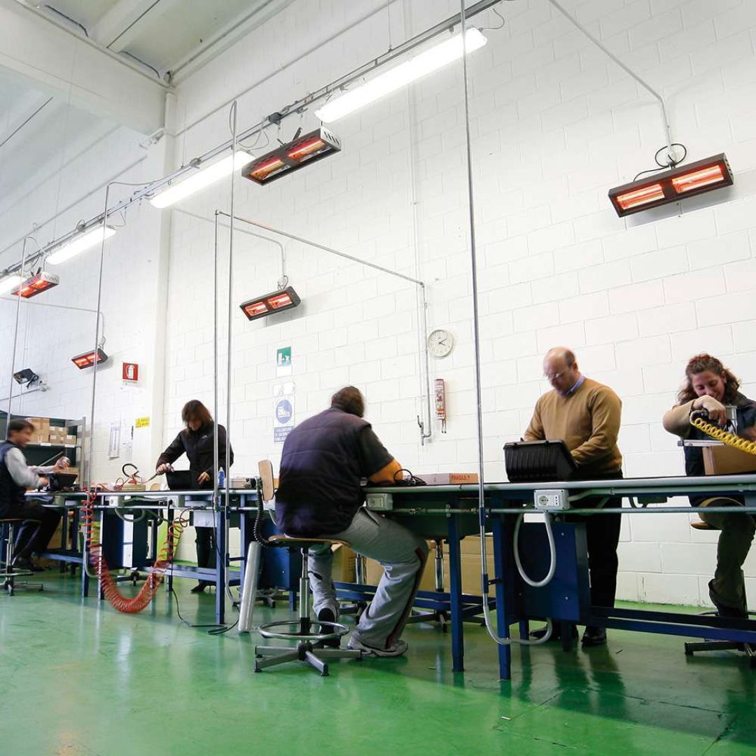 Calefacción infrarroja para hogares y empresas