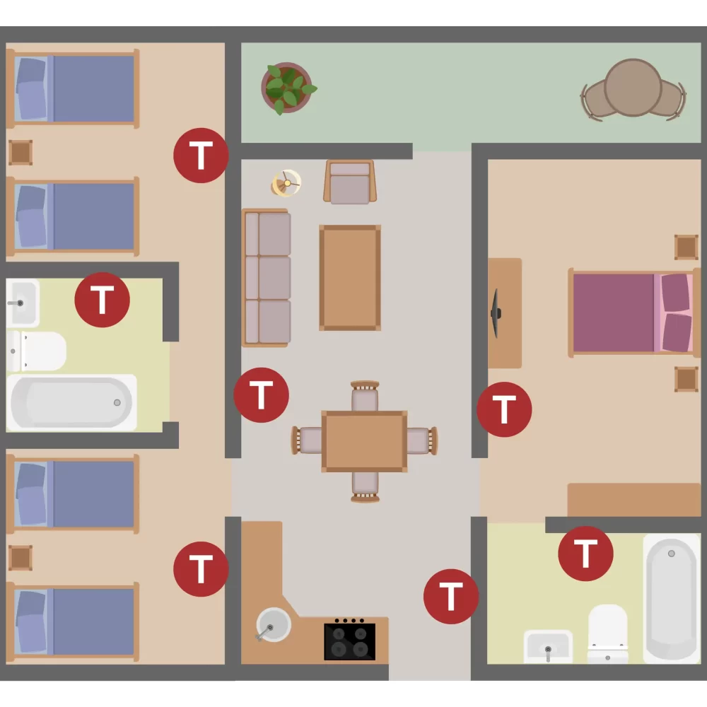 Calefacción infrarroja para hogares y empresas