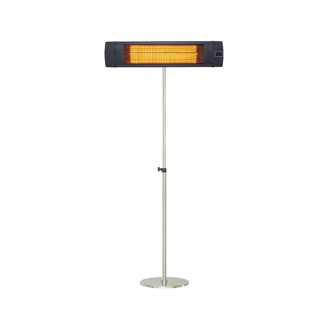 Imagen referencial del pedestal con calefactor modelo Rainbow